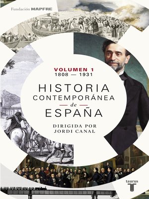 cover image of Historia contemporánea de España, Volumen 1